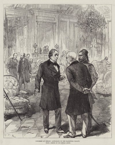 ベルリンの議会、Radziwill宮殿のアンテルーム 作： Sir John Charles Robinson